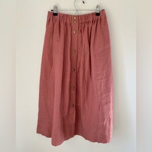 Not perfect linen marseille skirt